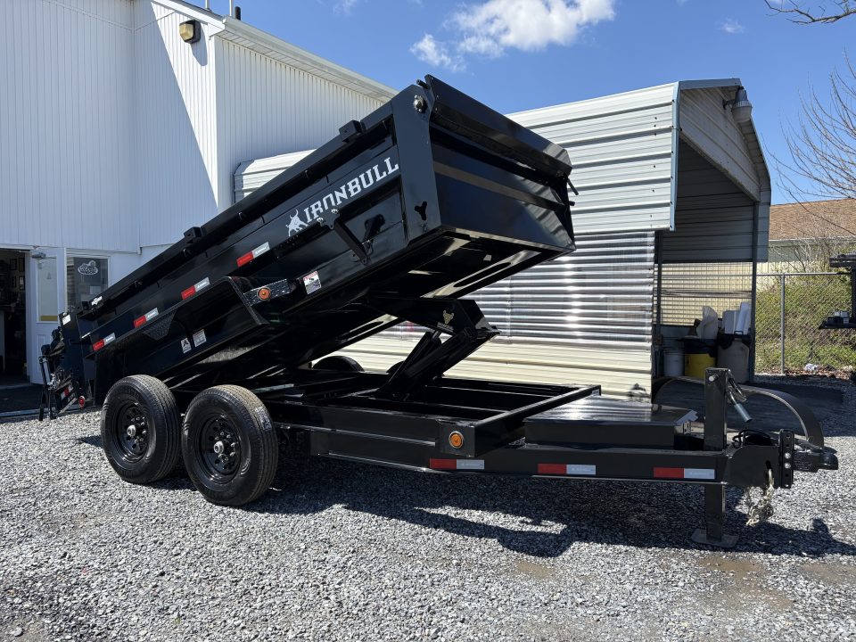 New 2026 Iron Bull 6X12DTB-15K GVWR Dump Trailer