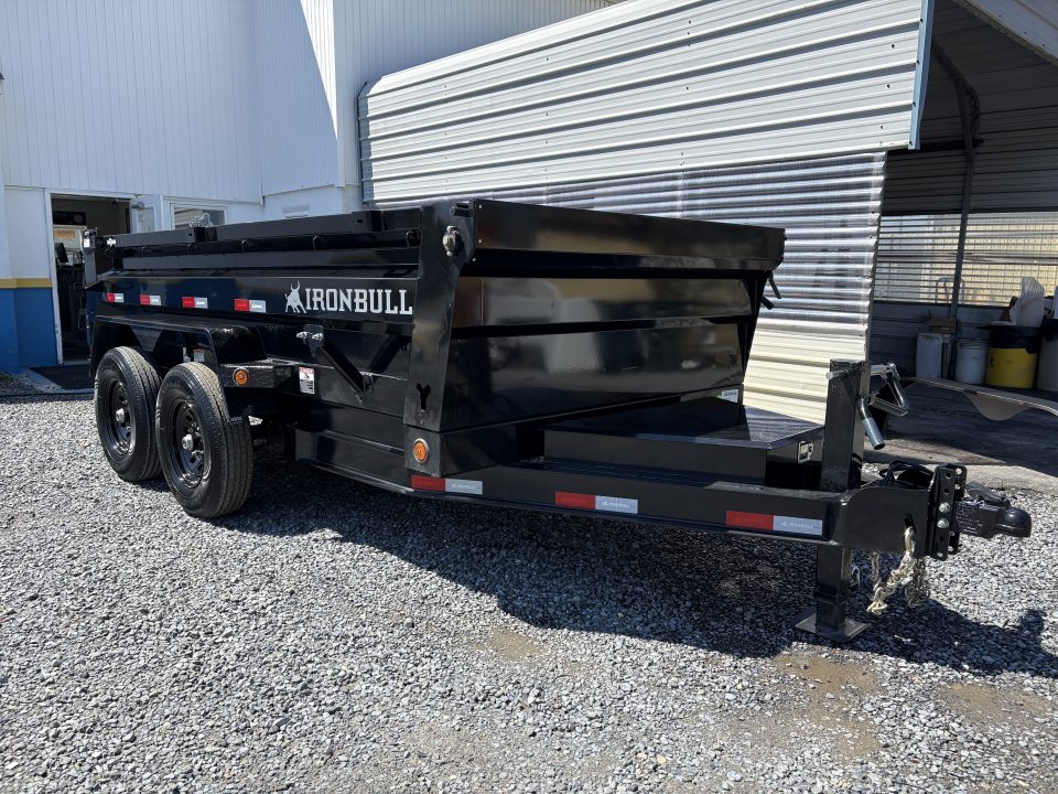 New 2026 Iron Bull 6X12DTB-15K GVWR Dump Trailer