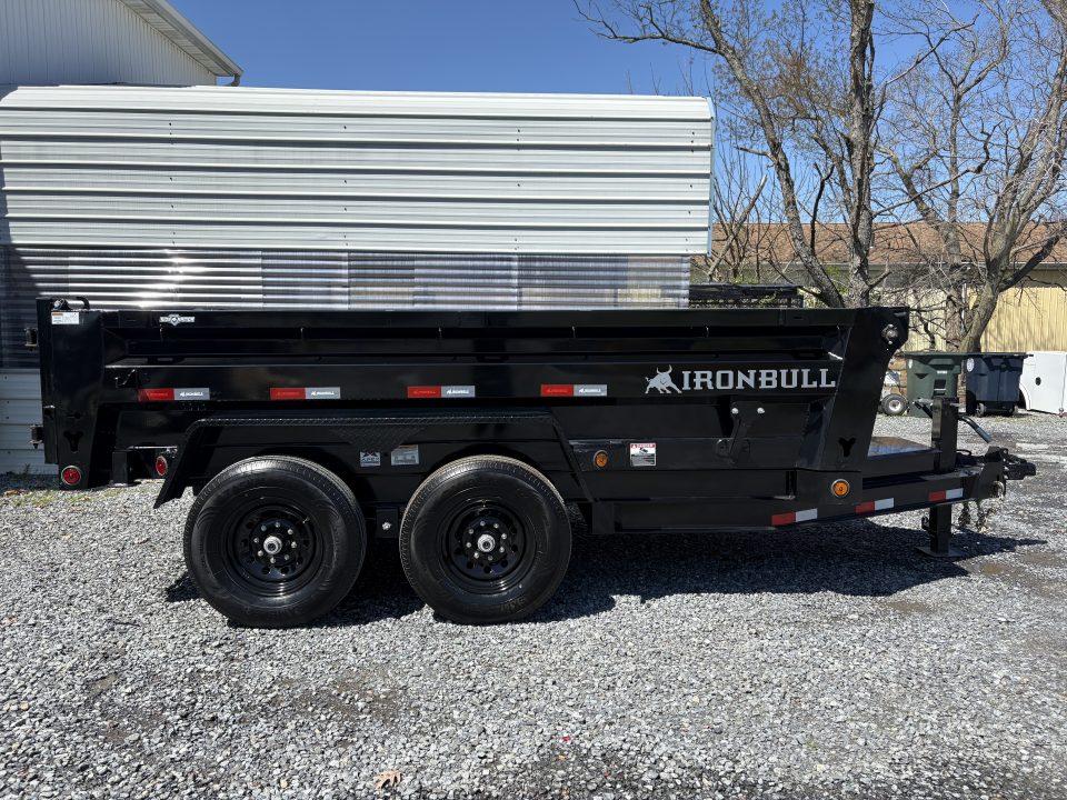 New 2026 Iron Bull 6X12DTB-15K GVWR Dump Trailer