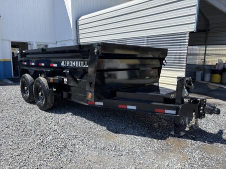 New 2026 Iron Bull 6X12DTB-15K GVWR Dump Trailer