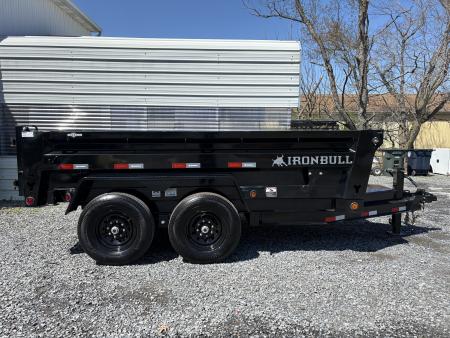 New 2026 Iron Bull 6X12DTB-15K GVWR Dump Trailer