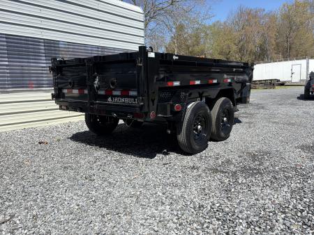 New 2026 Iron Bull 6X12DTB-15K GVWR Dump Trailer