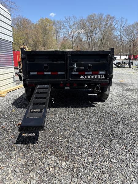 New 2026 Iron Bull 6X12DTB-15K GVWR Dump Trailer