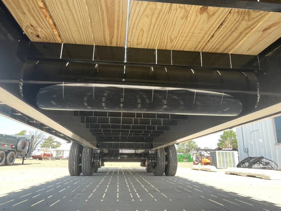 New 2026 PJ Trailers LD402 40' x 102" Hydraulic Brakes Flatbed Trailer