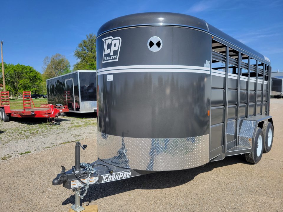New 2026 CornPro 6x16 Livestock Trailer SB-16S