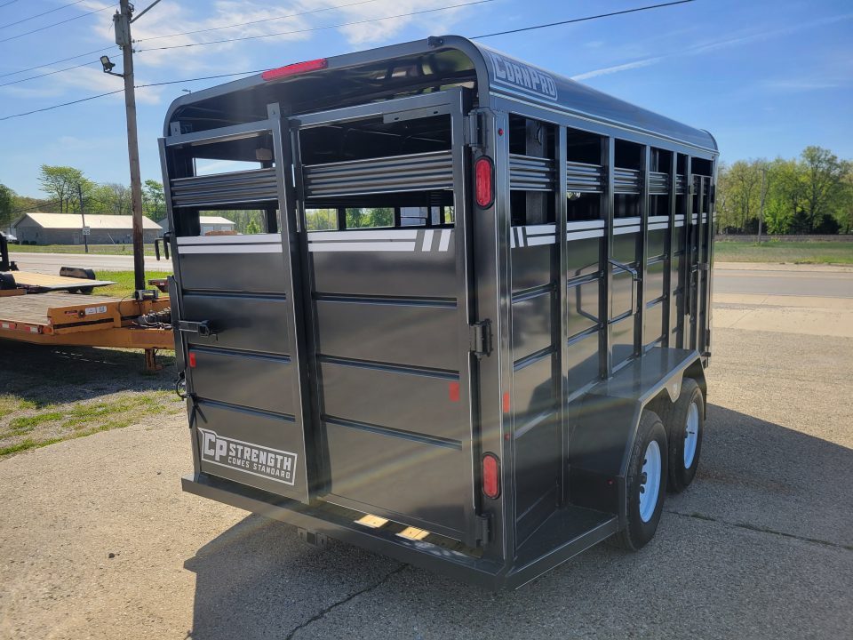 New 2026 CornPro 6x16 Livestock Trailer SB-16S