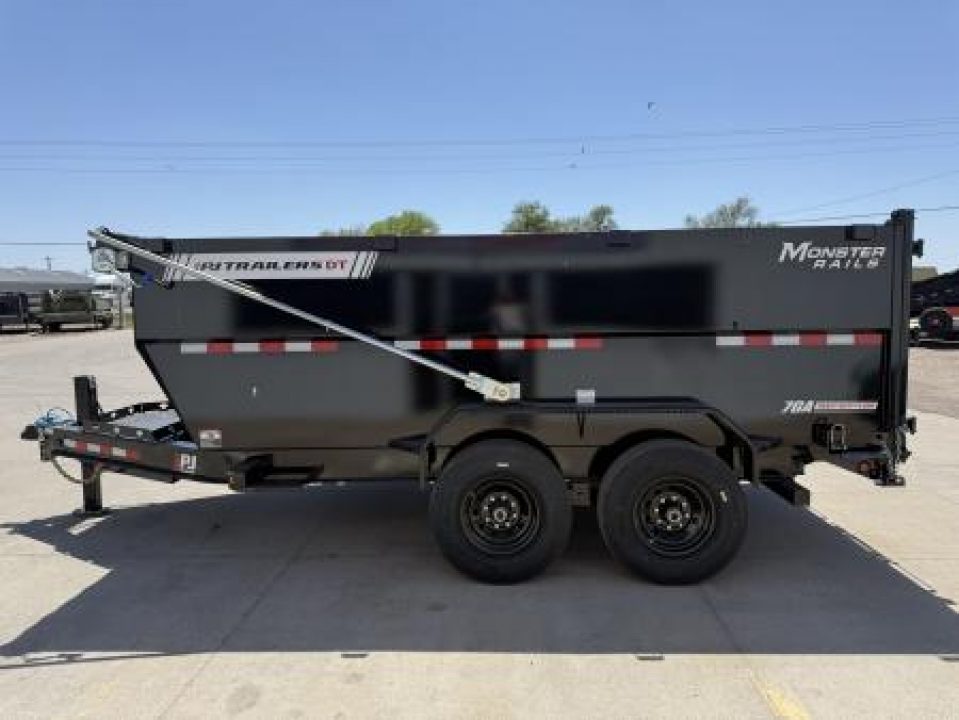 New 2026 PJ Trailers 14' X 83" X 48"Voyager Package Dump Trailer