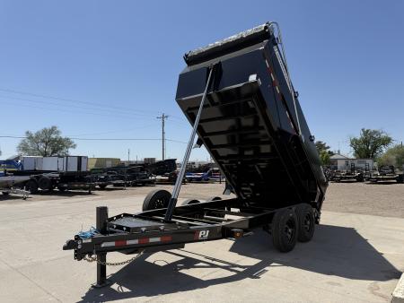 New 2026 PJ Trailers 14' X 83" X 48"Voyager Package Dump Trailer