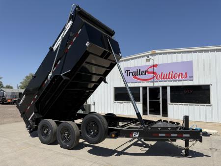 New 2026 PJ Trailers 14' X 83" X 48"Voyager Package Dump Trailer