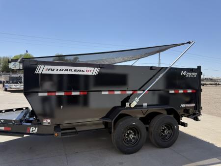 New 2026 PJ Trailers 14' X 83" X 48"Voyager Package Dump Trailer