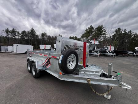 New 2026 Triumph 6x12 Dump Trailer- Galvanized/ 6" I beam/ Tarp kit/ Ramps - 9990GVW