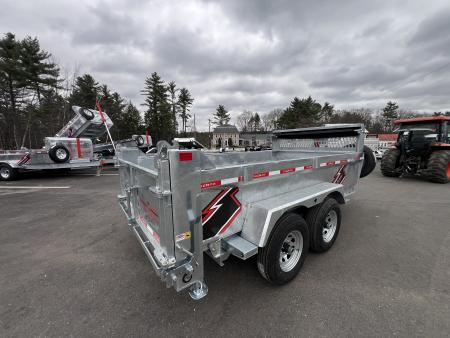 New 2026 Triumph 6x12 Dump Trailer- Galvanized/ 6" I beam/ Tarp kit/ Ramps - 9990GVW