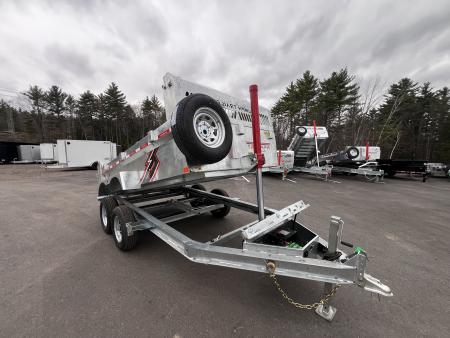 New 2026 Triumph 6x12 Dump Trailer- Galvanized/ 6" I beam/ Tarp kit/ Ramps - 9990GVW