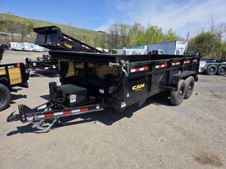 New 2026 Cam Superline 7X16 14K - SCISSOR Dump Trailer