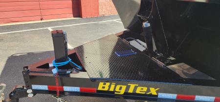New 7 x 16 Big Tex Low Pro 14TD X-SERIES 4' High Sides Telescopic Dump Trailer 15.4K****7 Gauge Floor