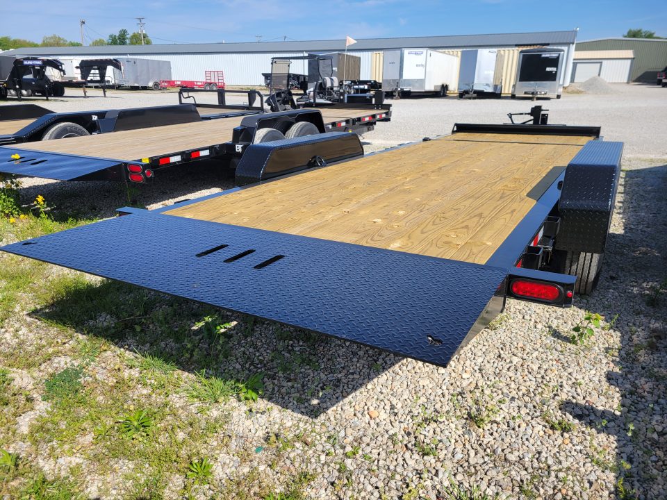 New 2026 Sure-Trac 7x18+4 Pro Series 17.6k Tilt Trailer