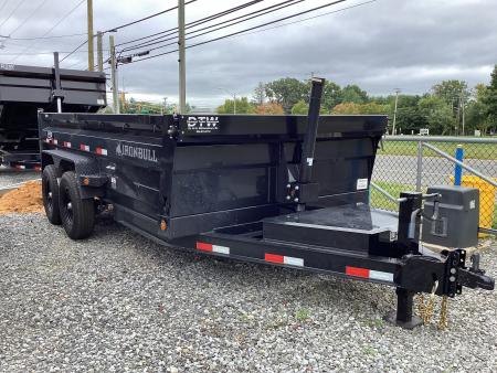 New 2026 Iron Bull 7X14DTB-15K GVWR Dump Trailer