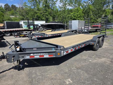 New 2026 Iron Bull EWB 7X20 14K - KNEE RAMPS Equipment Trailer