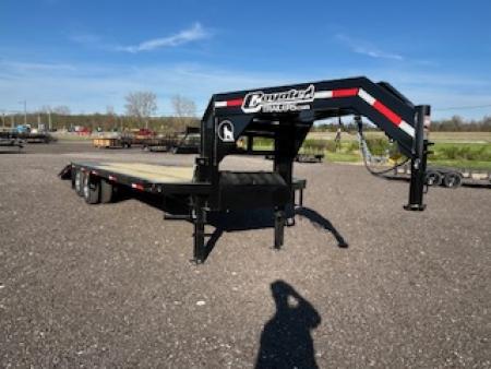 New 2026 COYOTE 29' GN Hydraulic Dovetail 24K Trailer Gooseneck