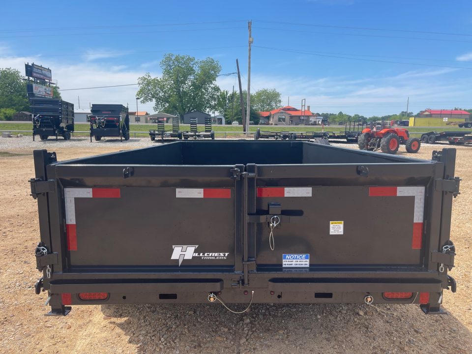 New 2026 Hillcrest Trailers 14714SD Dump Trailer
