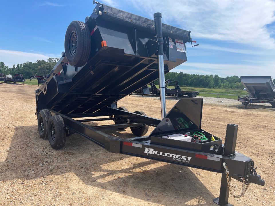 New 2026 Hillcrest Trailers 14714SD Dump Trailer