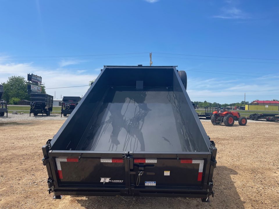 New 2026 Hillcrest Trailers 14714SD Dump Trailer