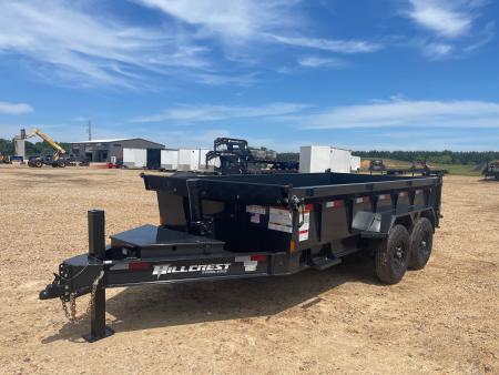 New 2026 Hillcrest Trailers 14714SD Dump Trailer