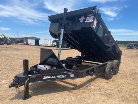 New 2026 Hillcrest Trailers 14714SD Dump Trailer