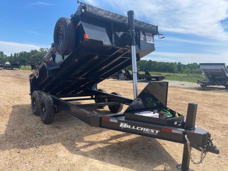 New 2026 Hillcrest Trailers 14714SD Dump Trailer