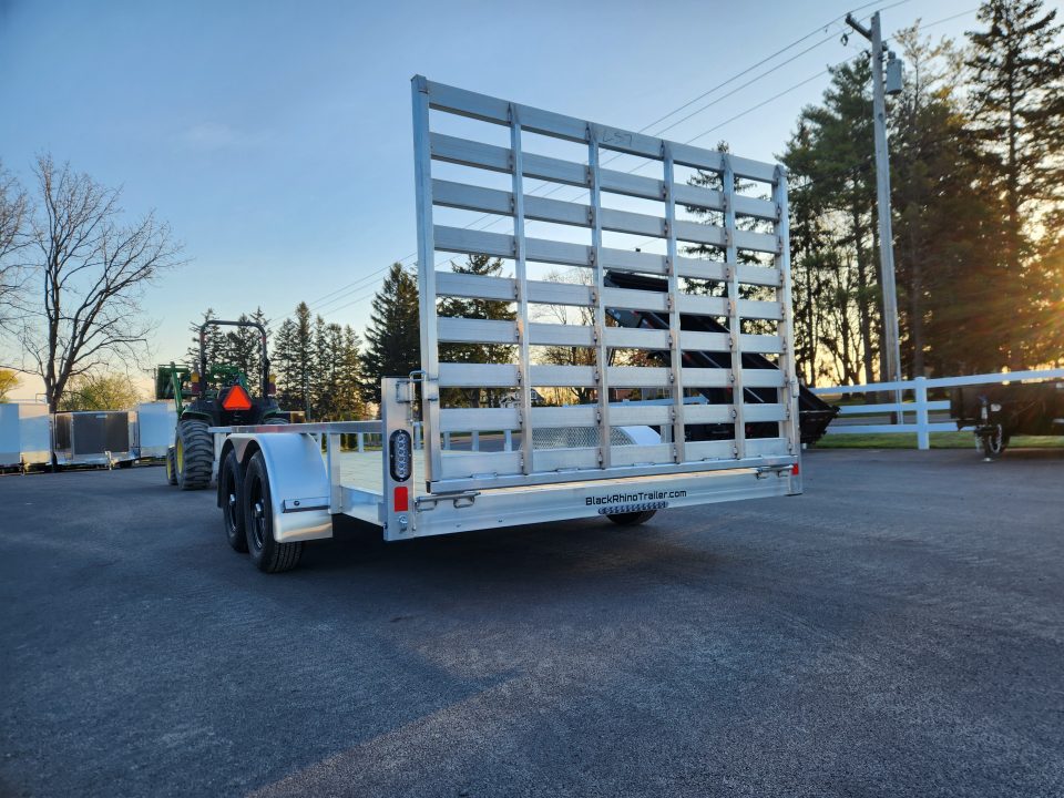 New 2026 Black Rhino EXT716 7' x 16' Utility Trailer