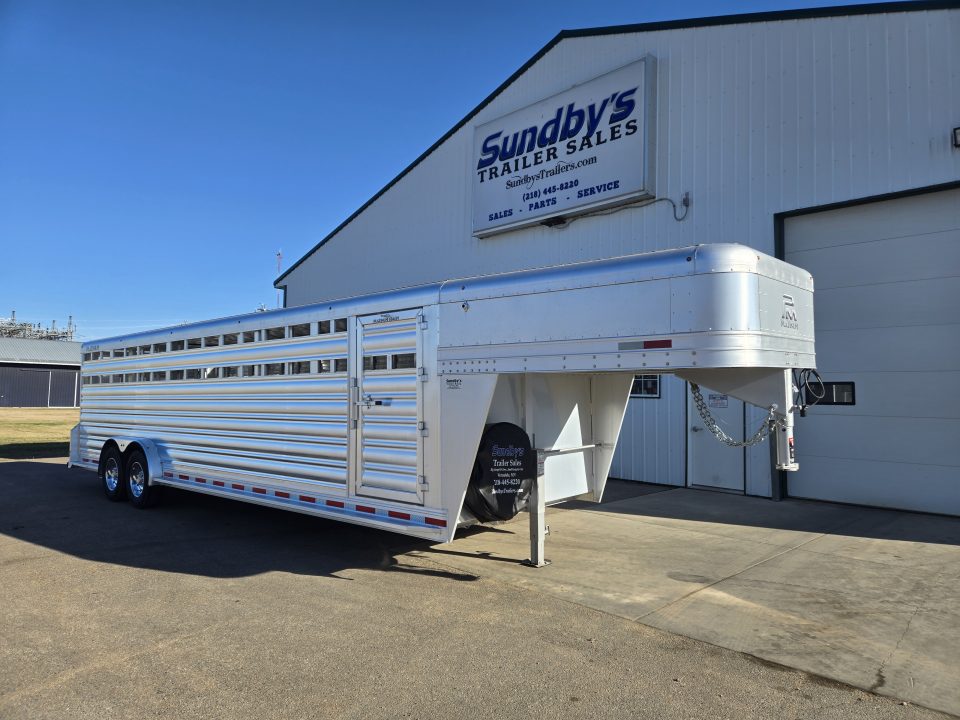 New 2026 Platinum Coach 28' Stock Trailer