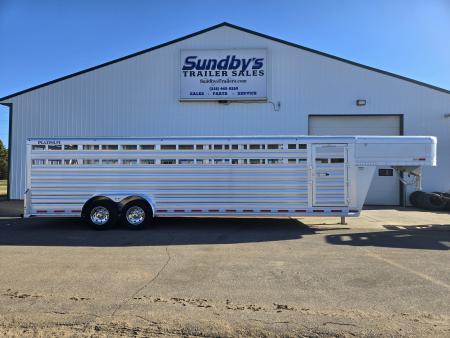 New 2026 Platinum Coach 28' Stock Trailer