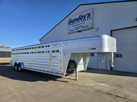 New 2026 Platinum Coach 28' Stock Trailer