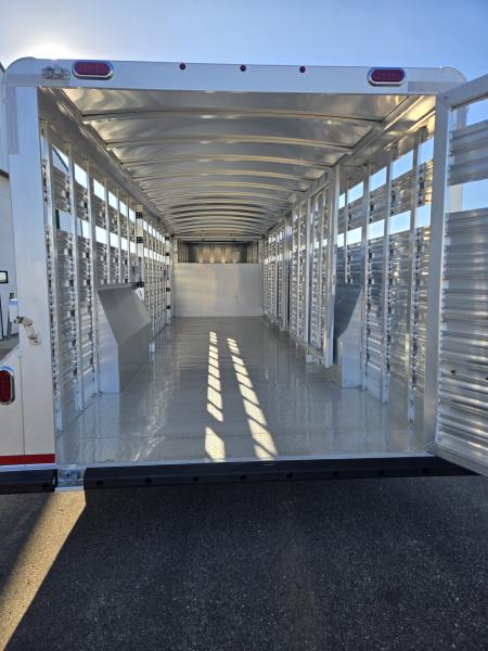 New 2026 Platinum Coach 28' Stock Trailer