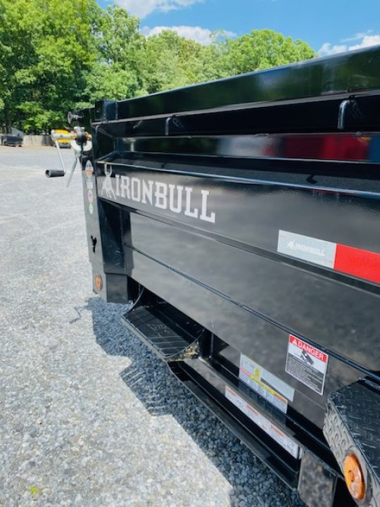 New 2026 Iron Bull 7X14DTB-15K GVWR Dump Trailer
