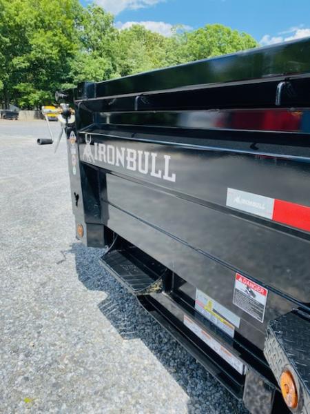 New 2026 Iron Bull 7X14DTB-15K GVWR Dump Trailer
