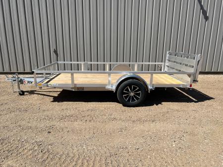 New 2026 H&H Trailers 12' Aluminum Utility Trailer