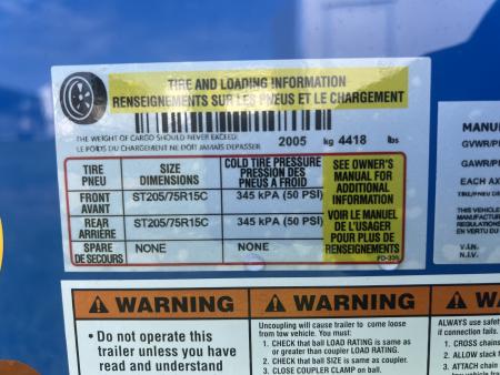 New 2026 Look Trailers 7x16 7K Element SE RAMP DOOR Cargo / Enclosed Trailer