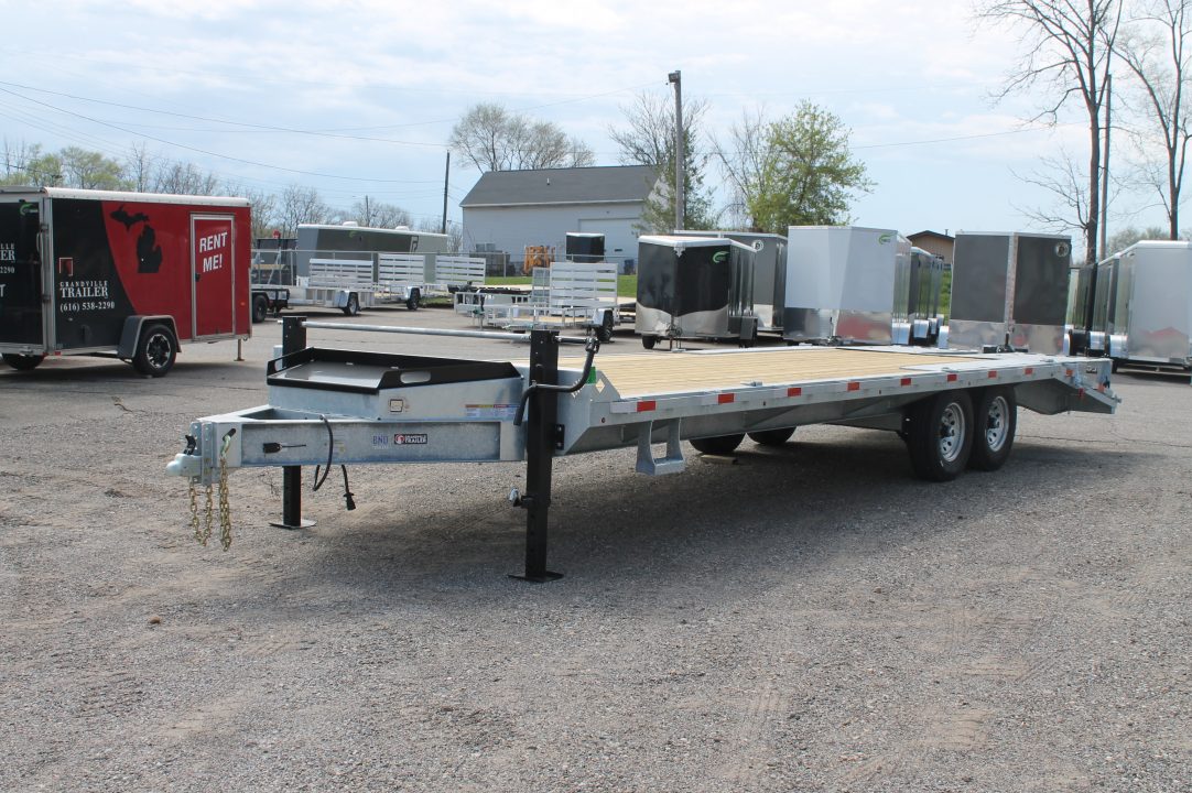 New 2026 BND Trailers GAL25 8.5x25 DCKOVR Deckover Trailer