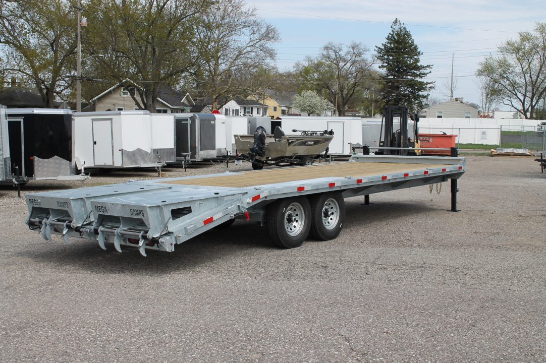 New 2026 BND Trailers GAL25 8.5x25 DCKOVR Deckover Trailer