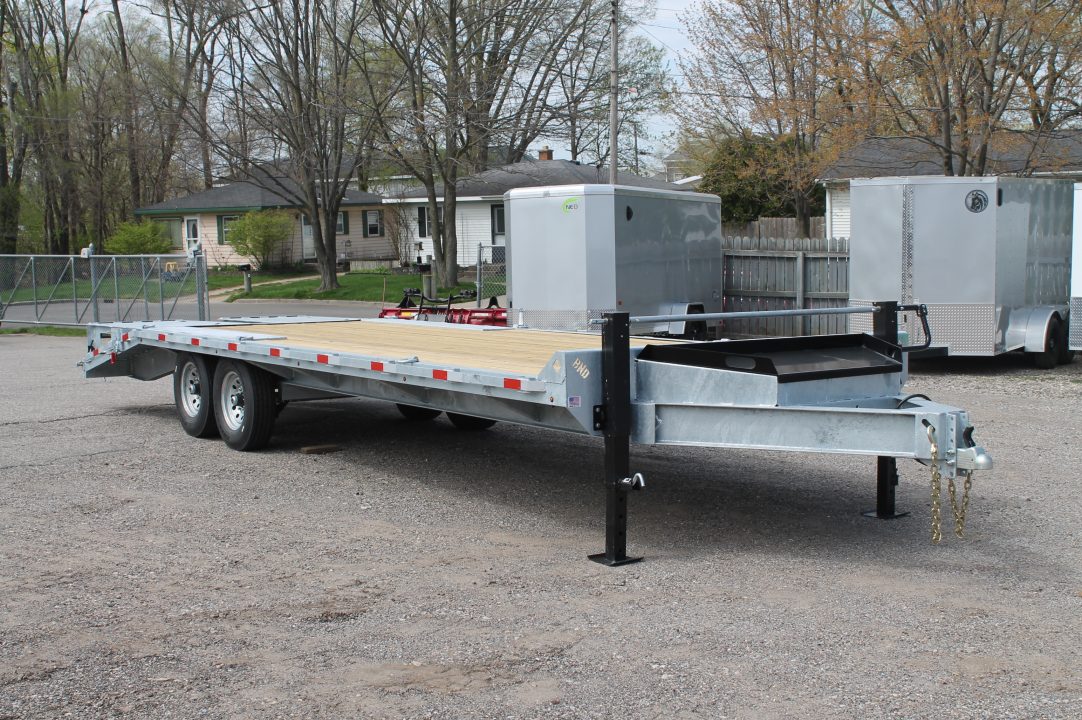 New 2026 BND Trailers GAL25 8.5x25 DCKOVR Deckover Trailer