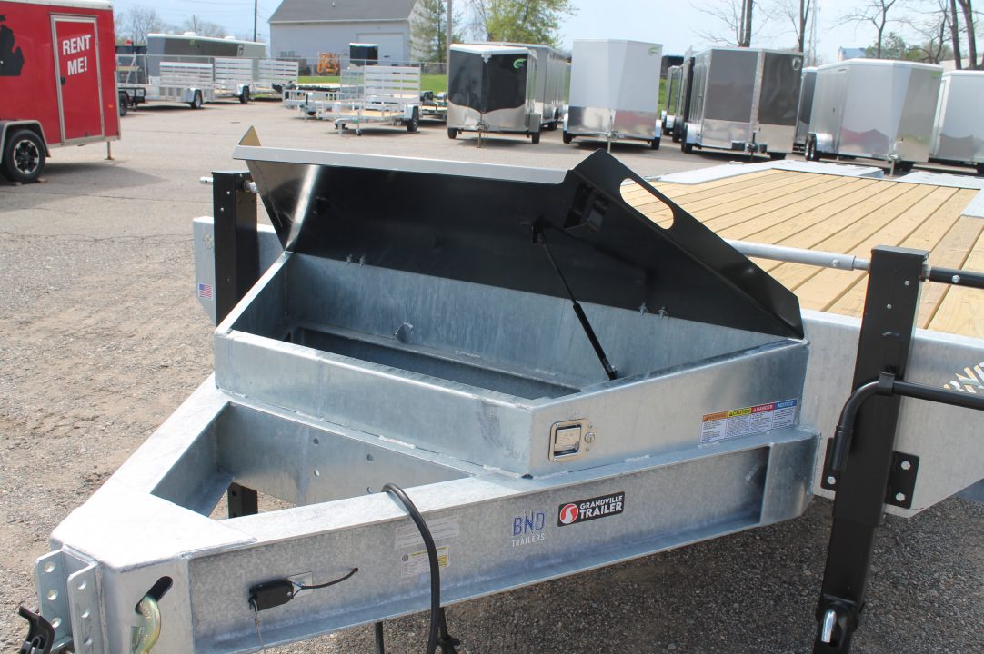 New 2026 BND Trailers GAL25 8.5x25 DCKOVR Deckover Trailer