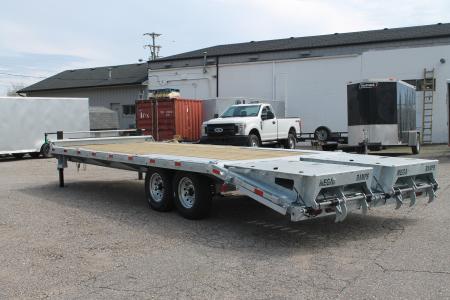 New 2026 BND Trailers GAL25 8.5x25 DCKOVR Deckover Trailer