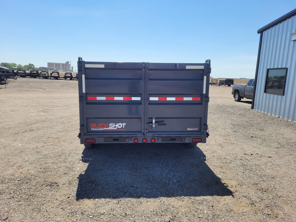 New 2026 Buckshot 83"x14' BP Dump Trailer W/4' Sides