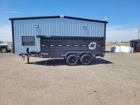 New 2026 Buckshot 83"x14' BP Dump Trailer W/4' Sides