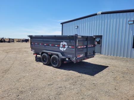 New 2026 Buckshot 83"x14' BP Dump Trailer W/4' Sides