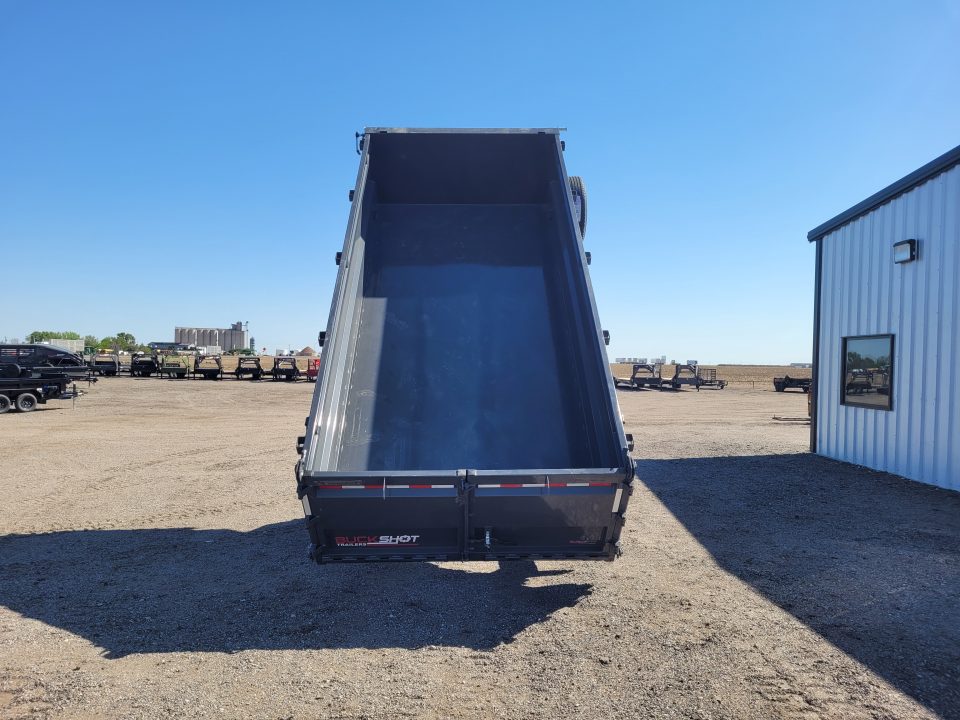 New 2026 Buckshot 83" X 16' BP Dump Trailer W/3' Sides