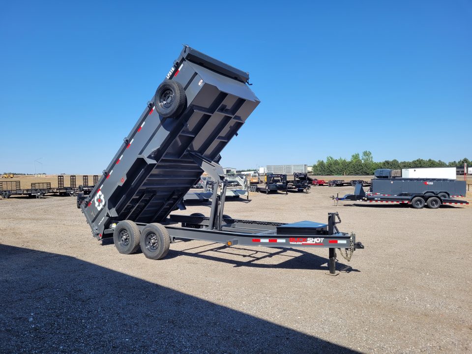 New 2026 Buckshot 83" X 16' BP Dump Trailer W/3' Sides
