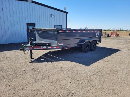 New 2026 Buckshot 83" X 16' BP Dump Trailer W/3' Sides