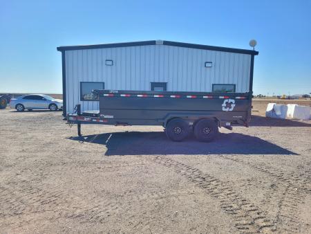 New 2026 Buckshot 83" X 16' BP Dump Trailer W/3' Sides